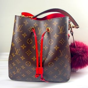 SOLD Louis Vuitton NeoNoe MM in Poppy Red